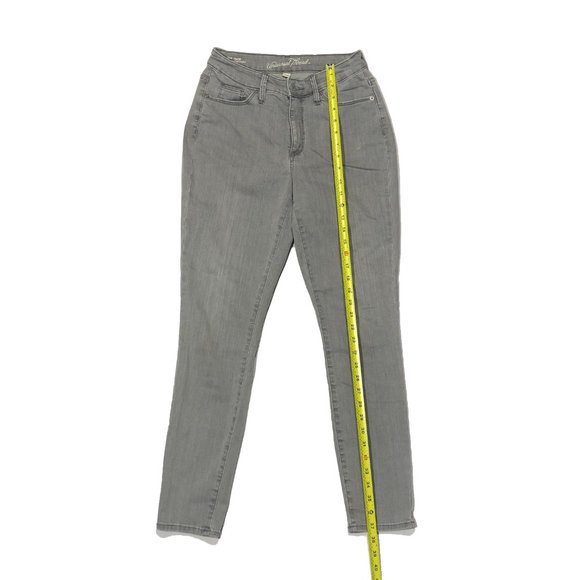 Universal Thread Womens Size 6 Light Gray High-Rise Skinny Jeans - Picture 2 of 11